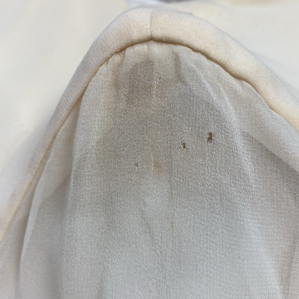 ⭐️VINTAGE Holly Harp for Bergdorf Goodman Silk Chiffon 70s Tiered Shift Dress - Picture 14 of 14